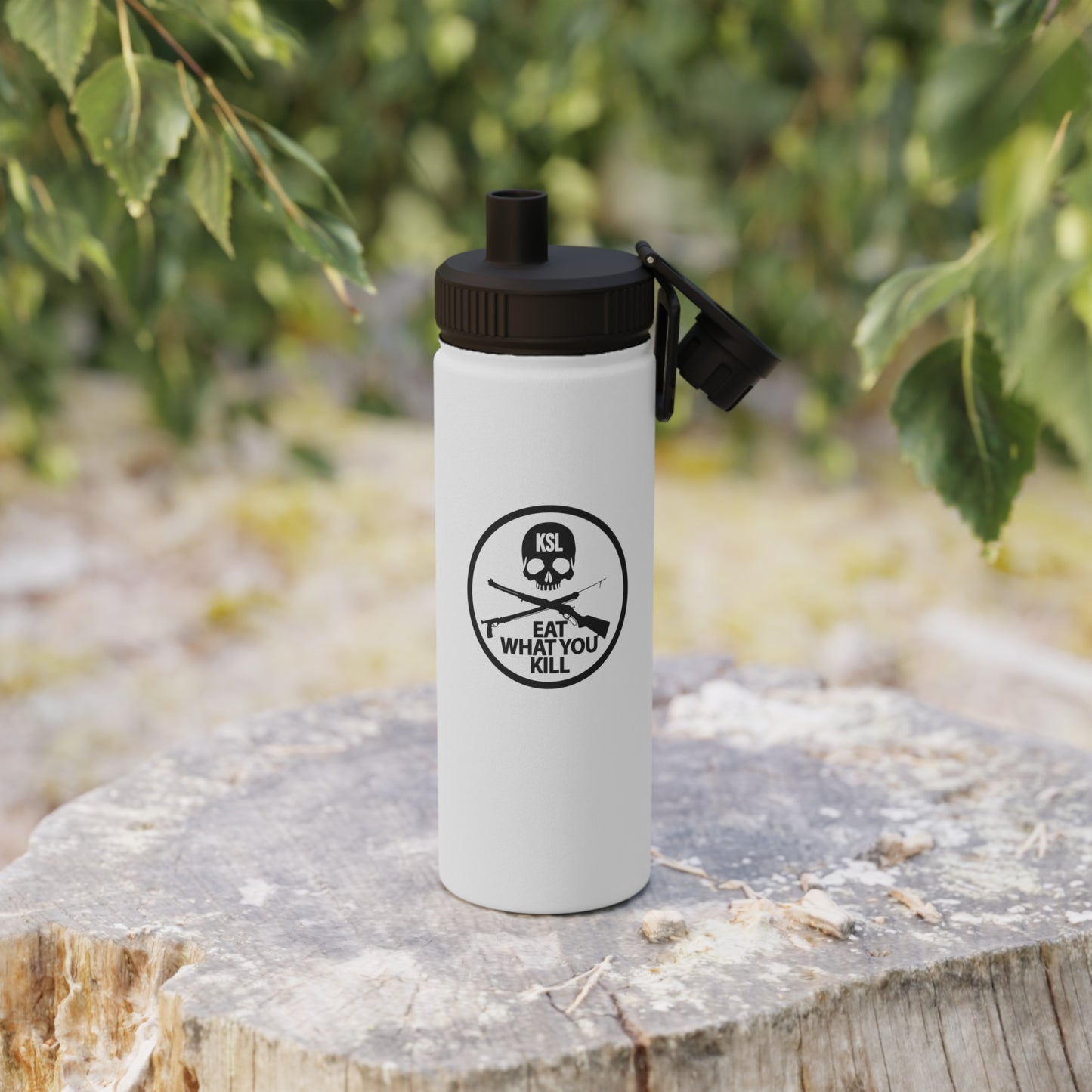 Stainless Steel Water Bottle, Sports Lid