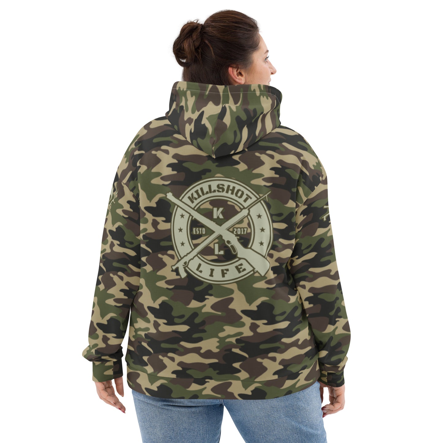Unisex KILLSHOT Camo Hoodie (Dual Logo) - Camo Hunting Collection