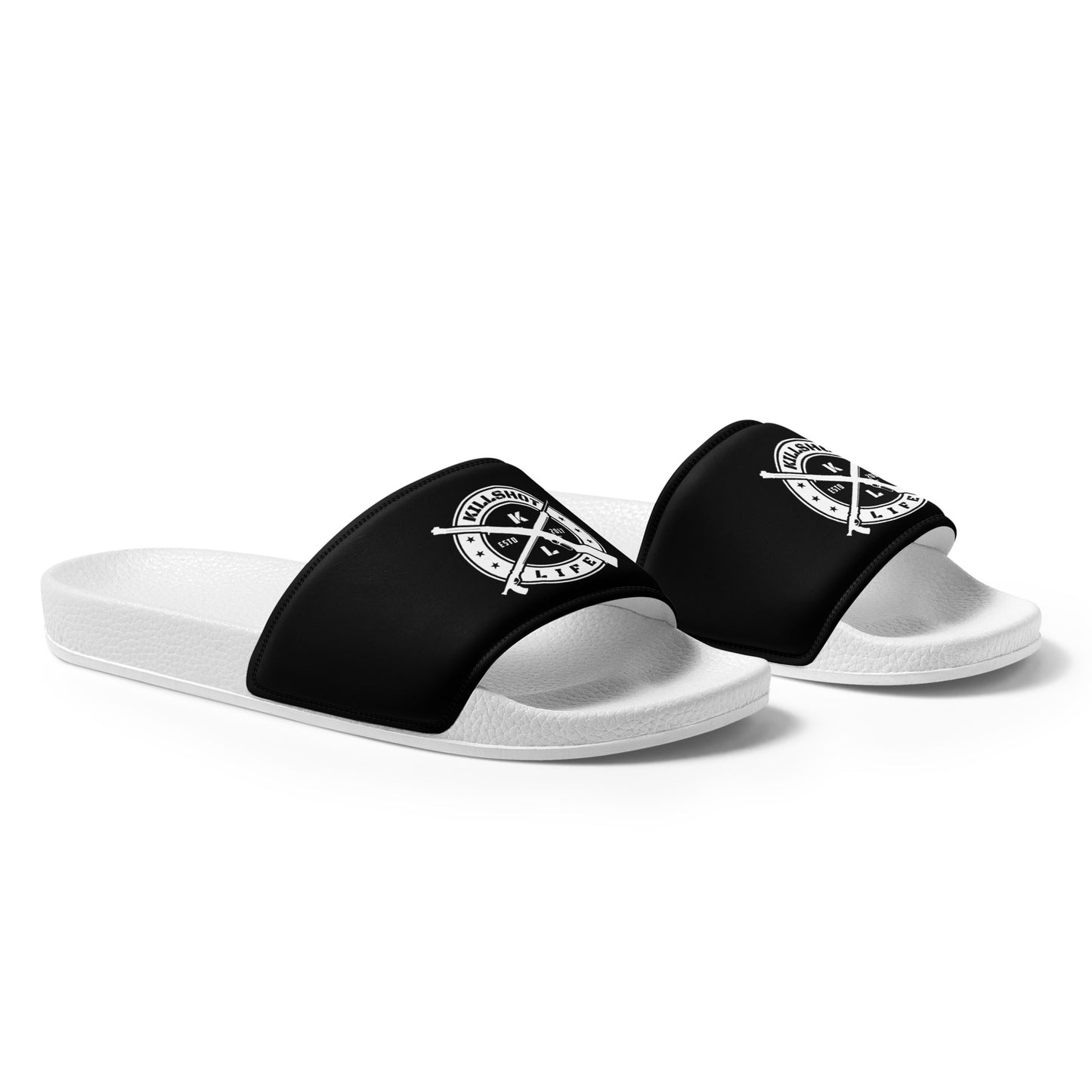 Men’s KILLSHOT Slides - White Logo