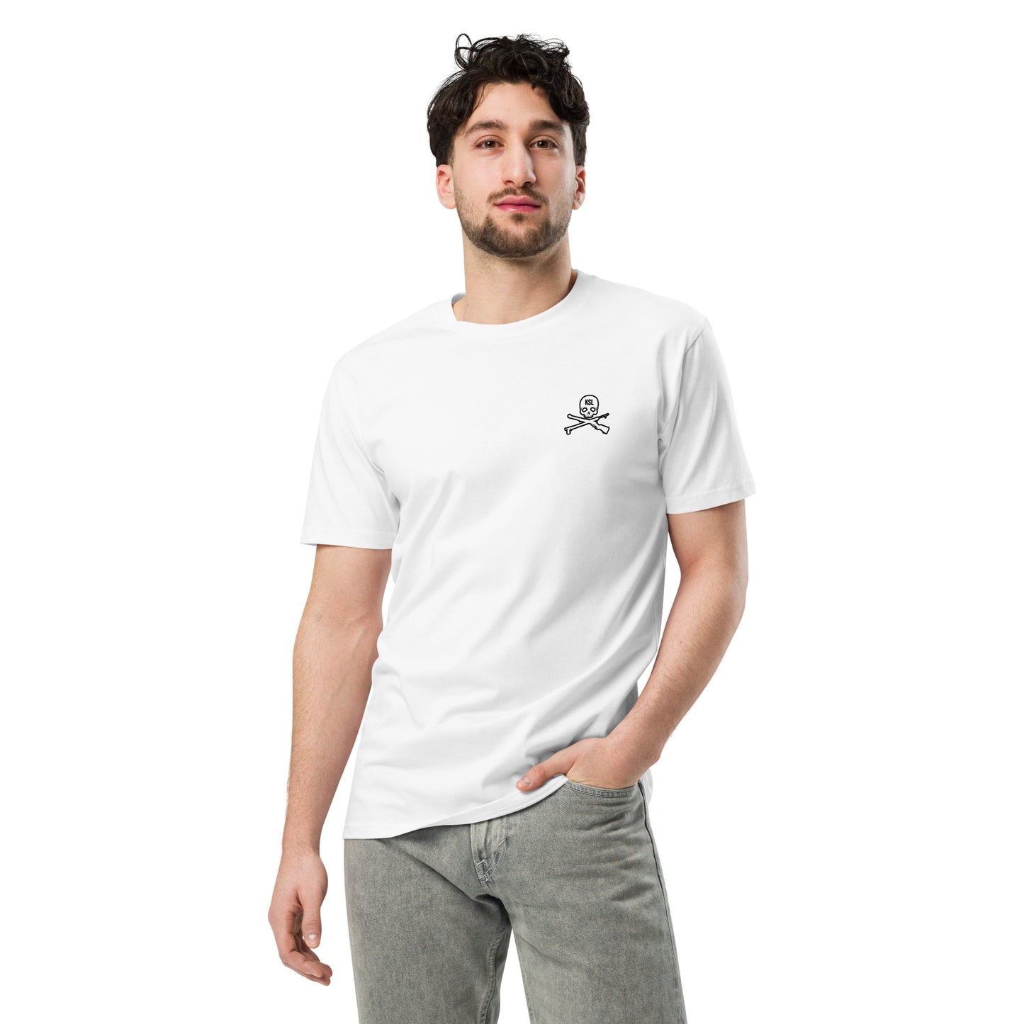 Unisex Premium DTG KSL Skull T-shirt