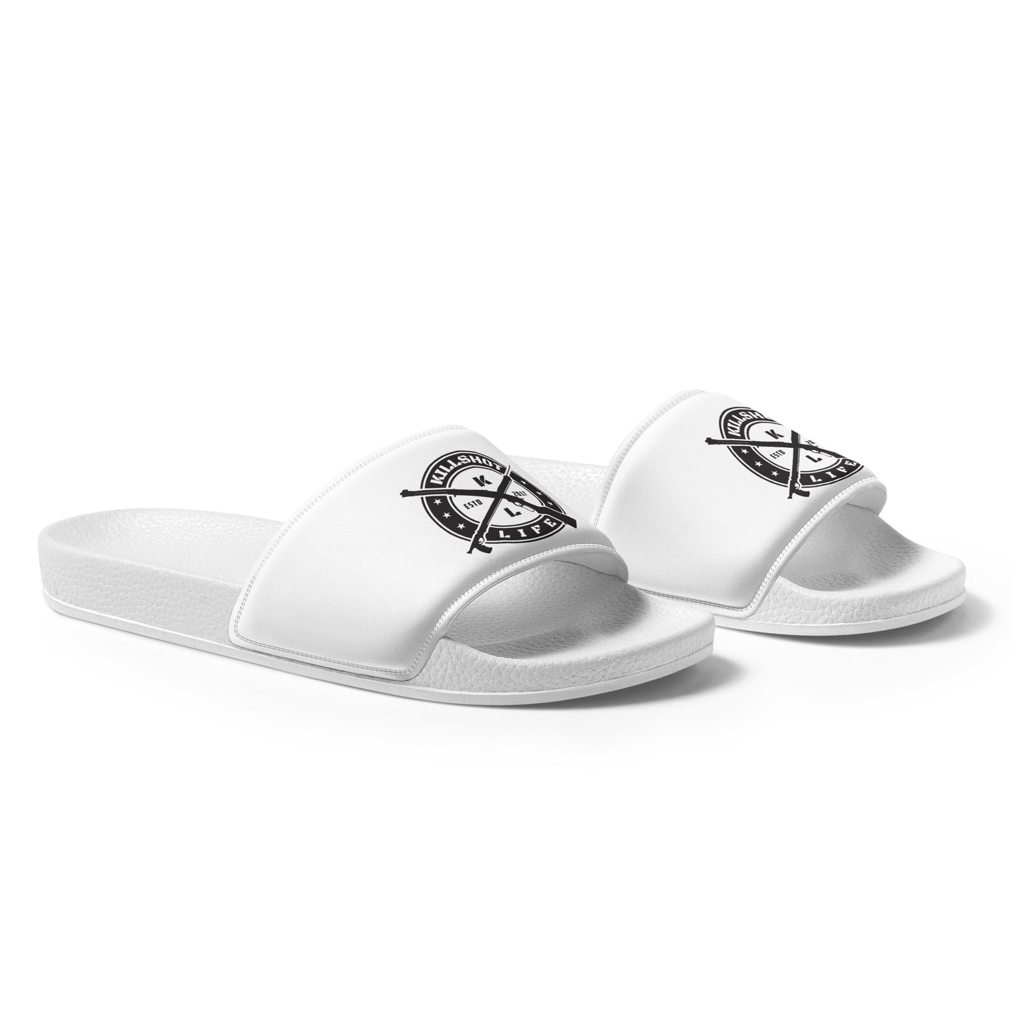Women's KILLSHOT Slides - Black Logo