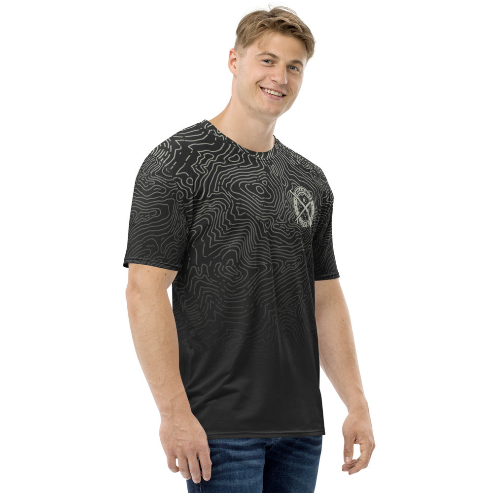 Men's Dark Topo Short Sleeve Shirt