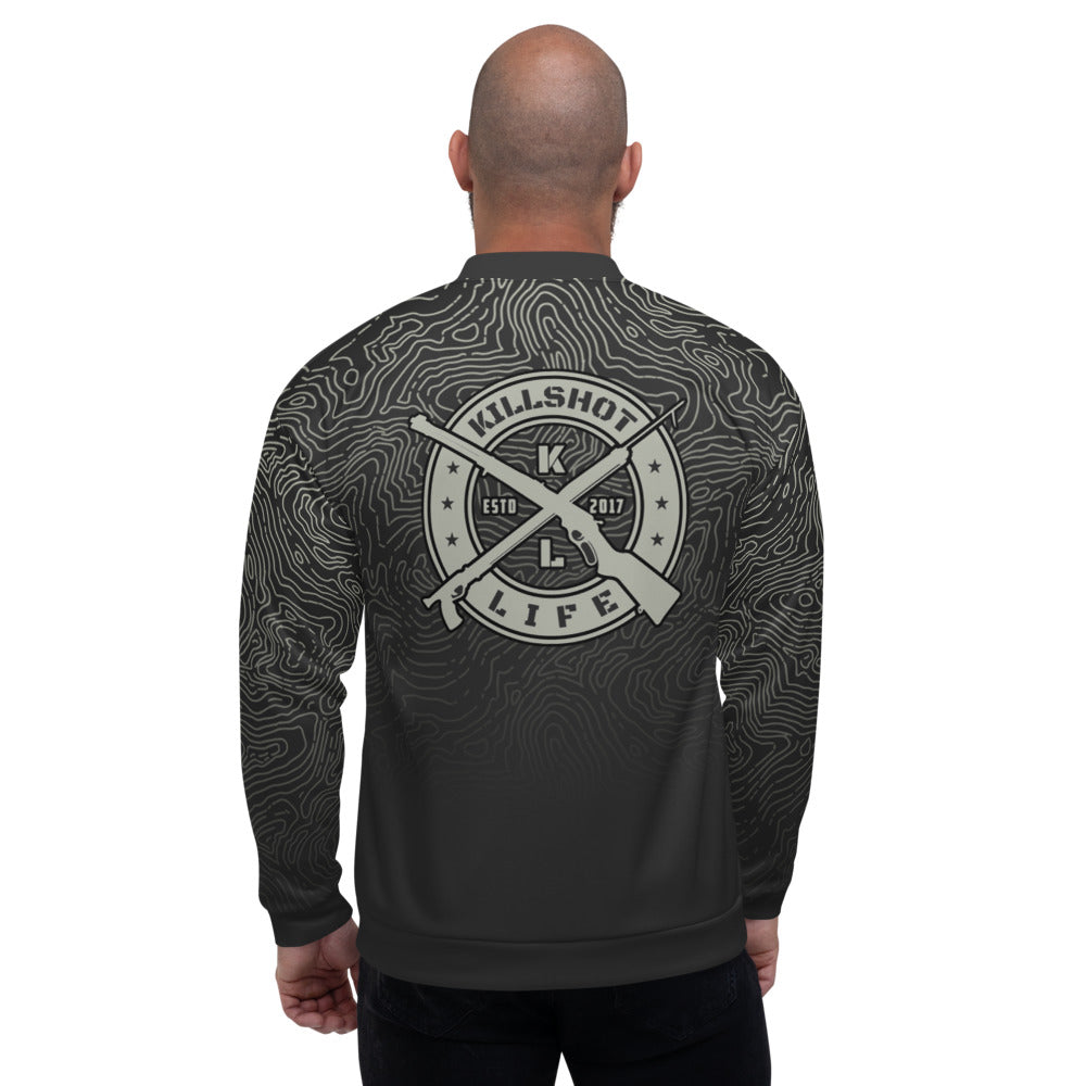 KILLSHOT Topo Bomber Jacket - Topo Hunting and Spearfishing Collection