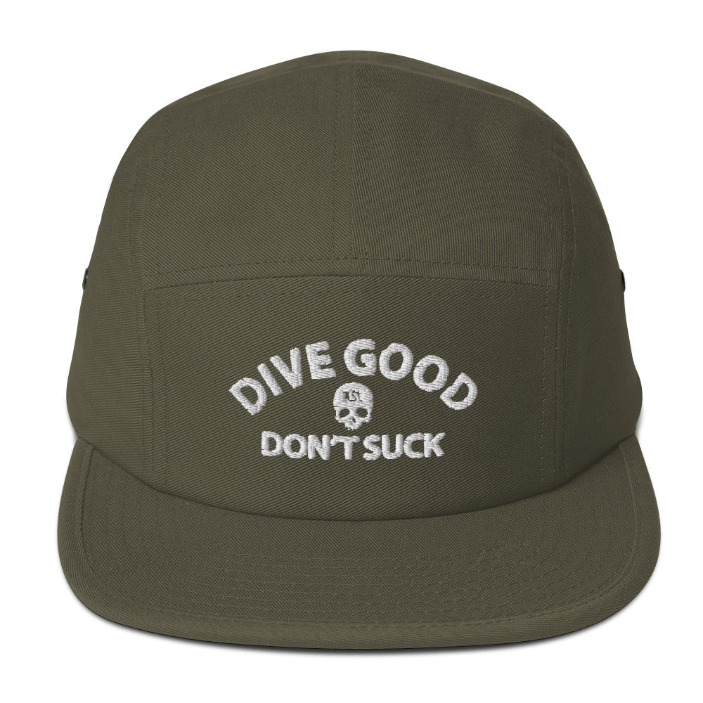 Five Panel Cap - Dive Good, Don't Suck