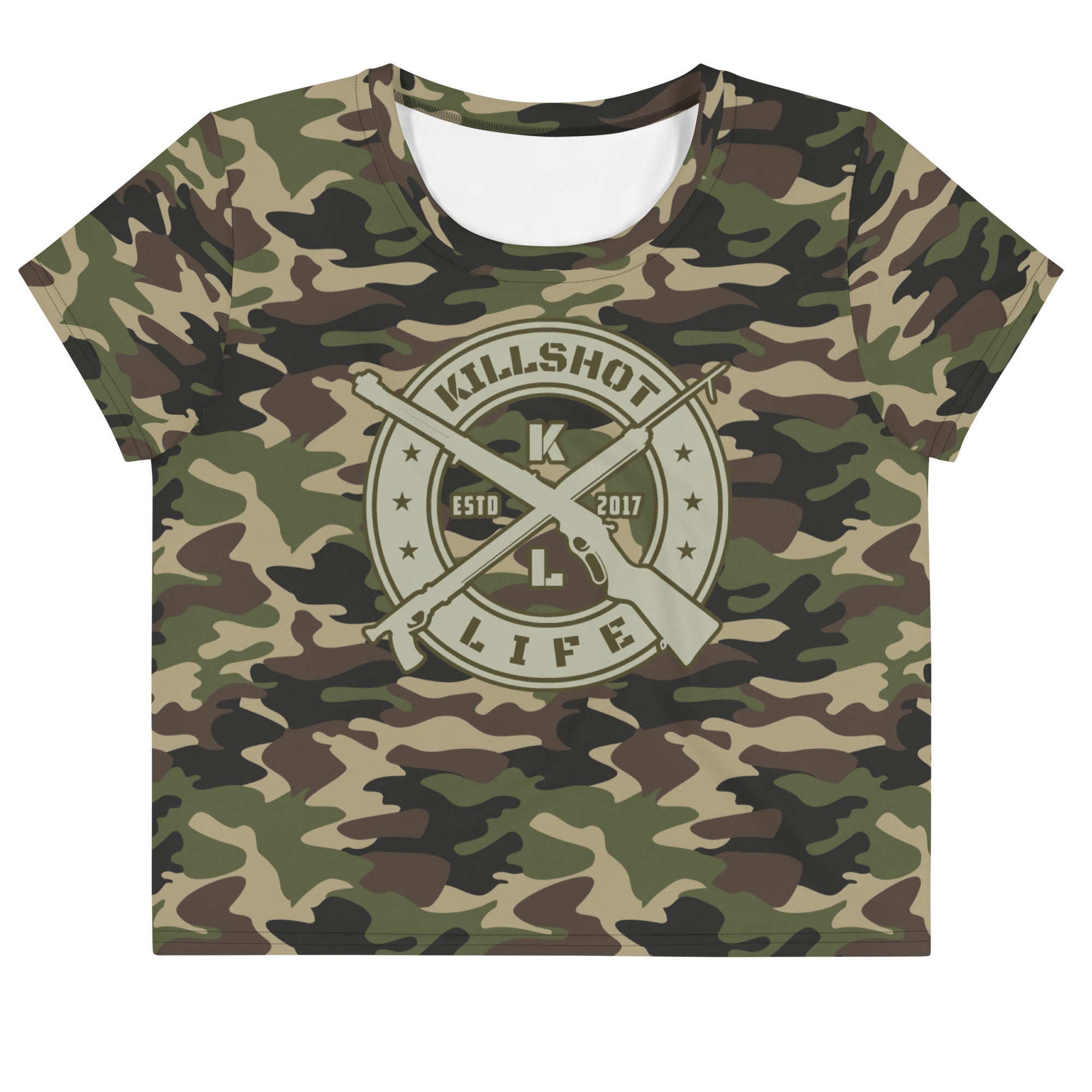 Women's Camo KILLSHOT Crop Top