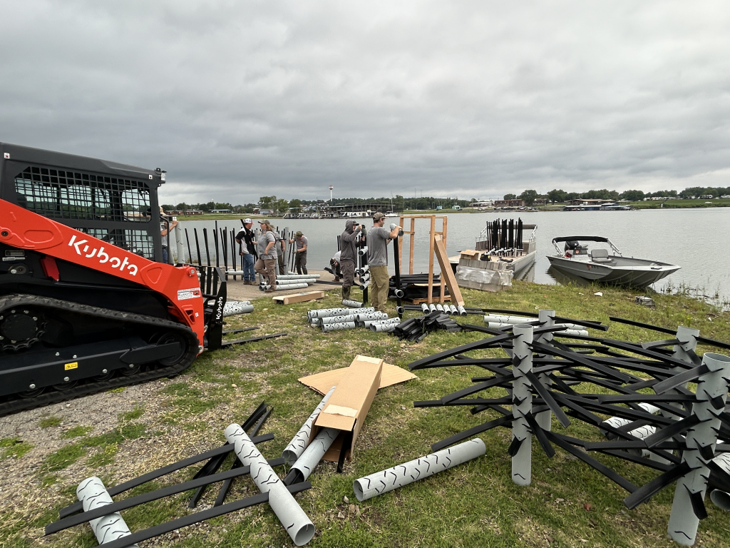 Lake Eufaula Gets New Bass Recovery and Habitat Project