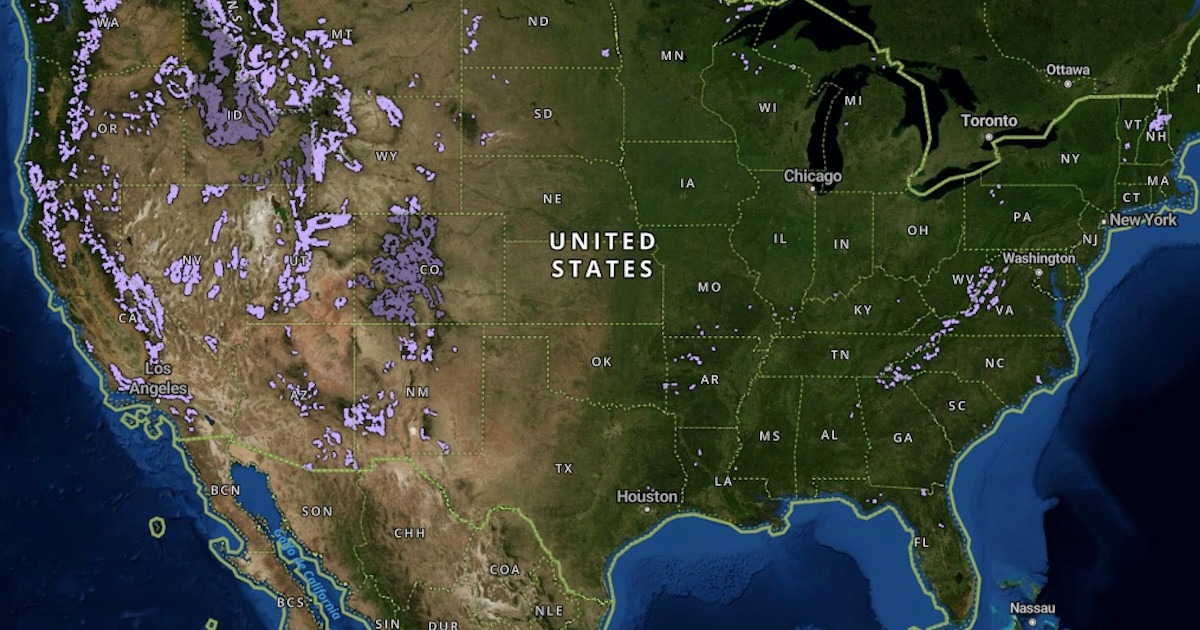 New Roadless Rule Map Shows What Is at Stake for Public-Land Hunters