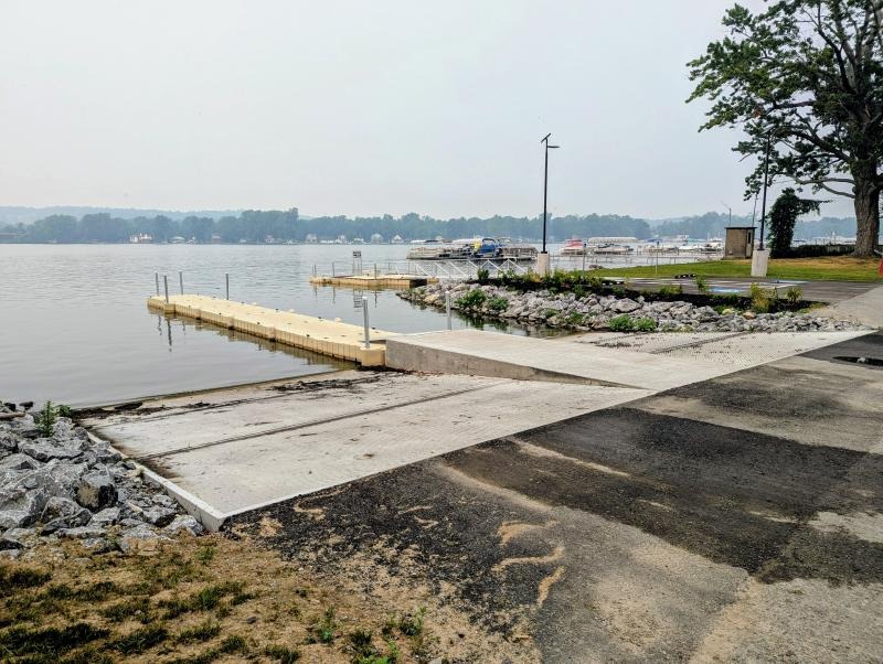 Bemus Point Rebuild Adds Accessible Launch Features on Chautauqua Lake
