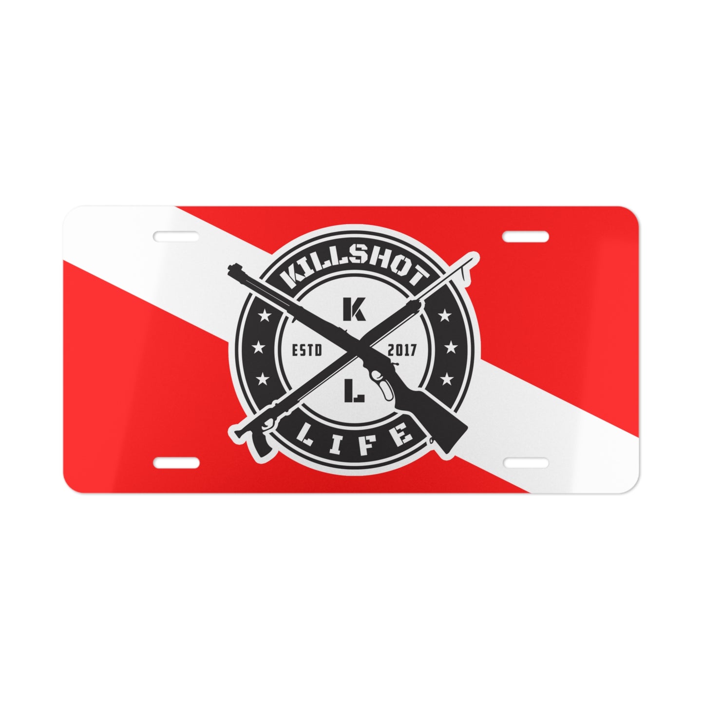 KILLSHOT Life - Diver Vanity Plate