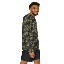 Load image into Gallery viewer, Spearfishing &amp; Hunting UPF 50+ Sun Hoodie - Camo (Large Front Logo)
