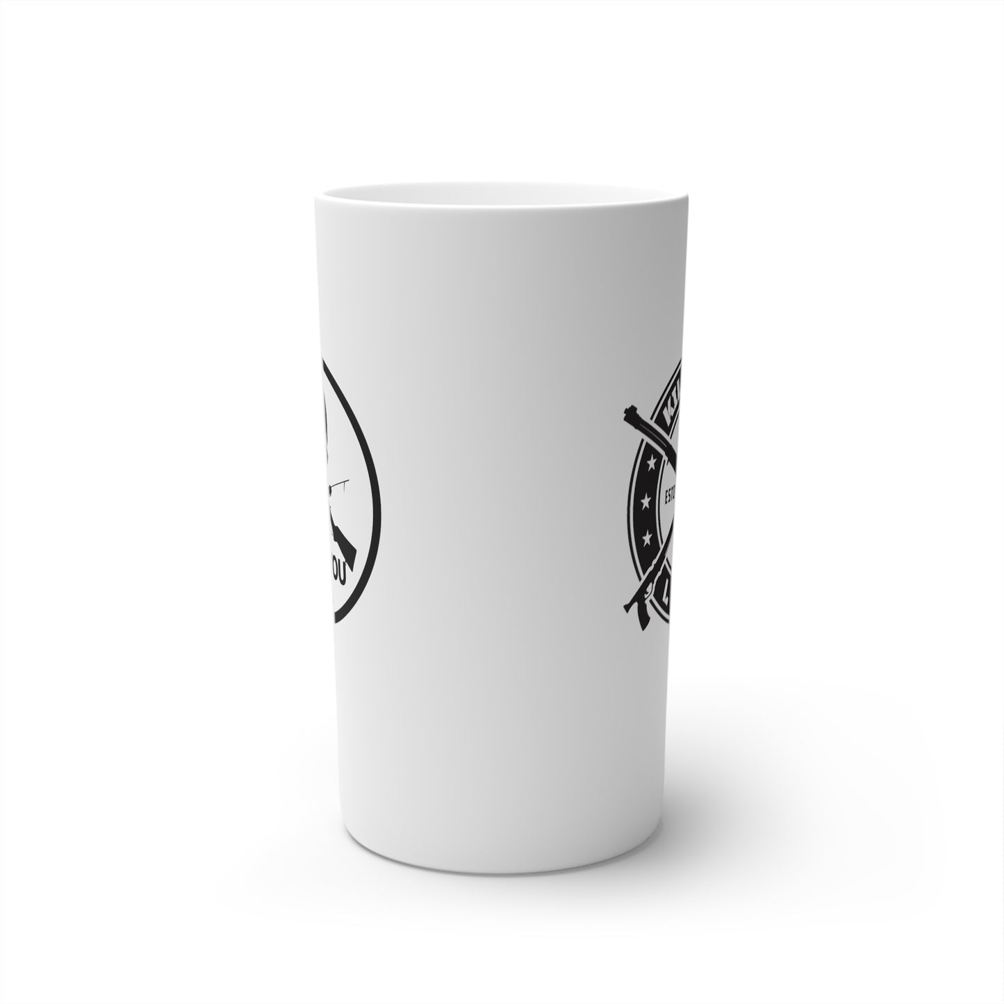 Ceramic Shot Glass / Mug (3oz, 8oz, 12oz)