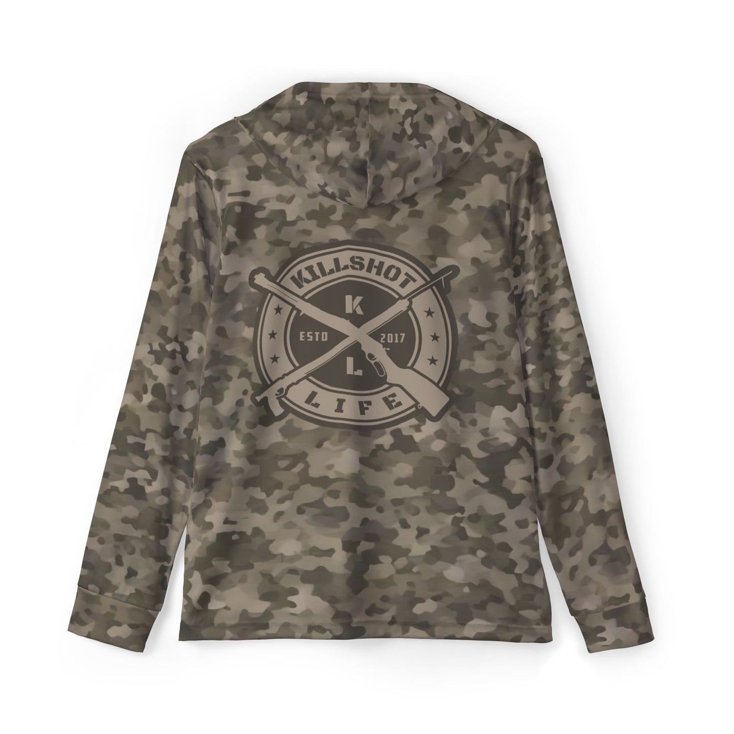Hunt Good Don't Suck UPF 50+ Sun Hoodie - Dry Woods Camo