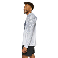 Load image into Gallery viewer, Spearfishing &amp; Hunting UPF 50+ Sun Hoodie - Light Topo (Large Front Logo)
