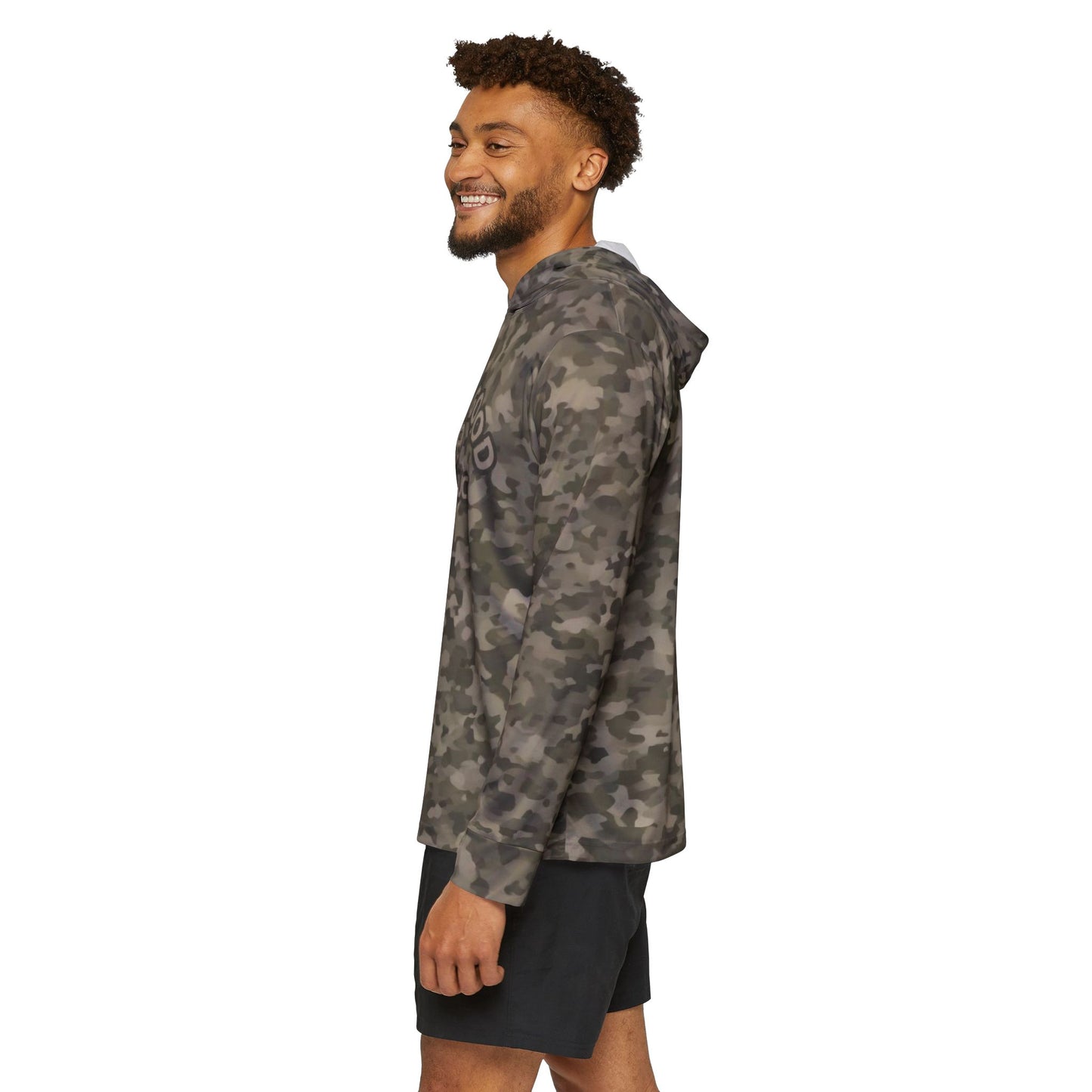 Hunt Good Don't Suck UPF 50+ Sun Hoodie - Dry Woods Camo
