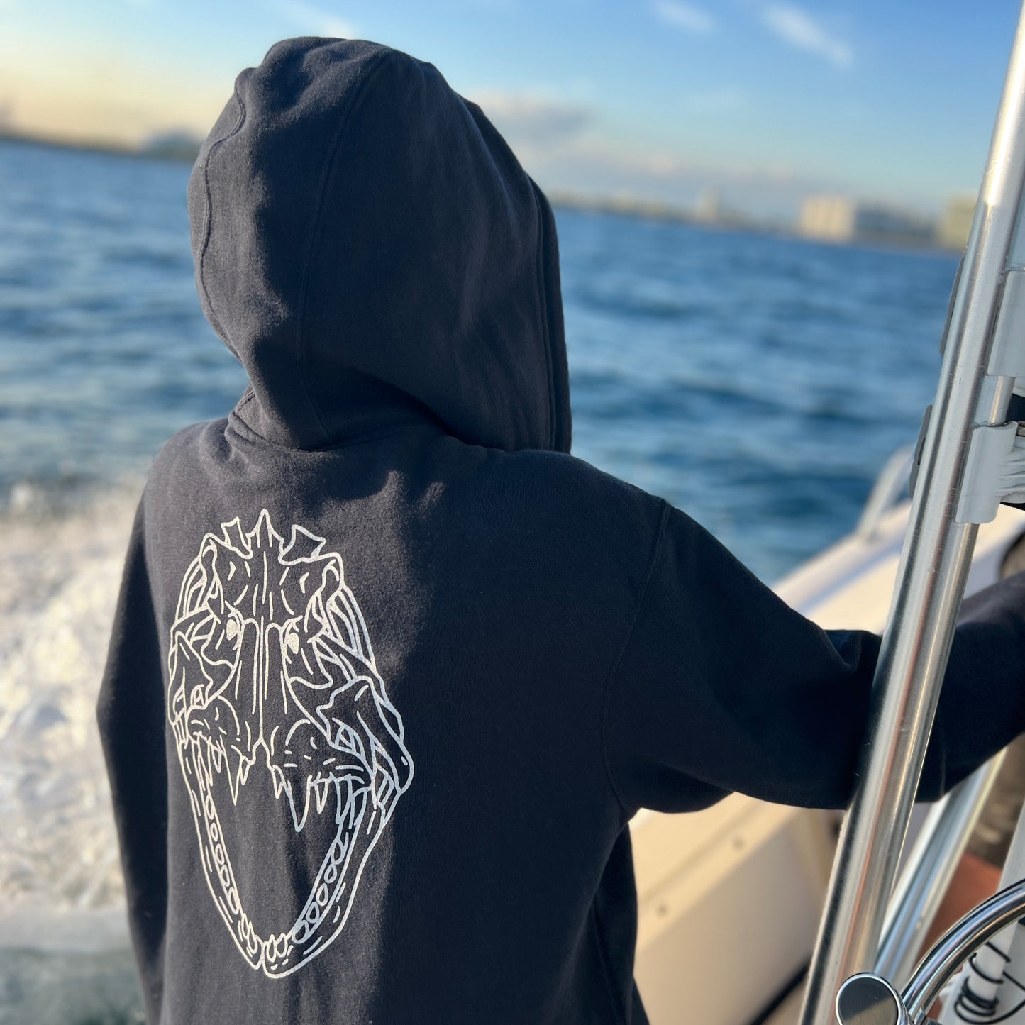 Cubera Skull Premium Full Zip Hoodie