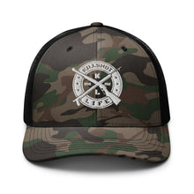 Load image into Gallery viewer, KILLSHOT Life Camouflage Trucker Hat
