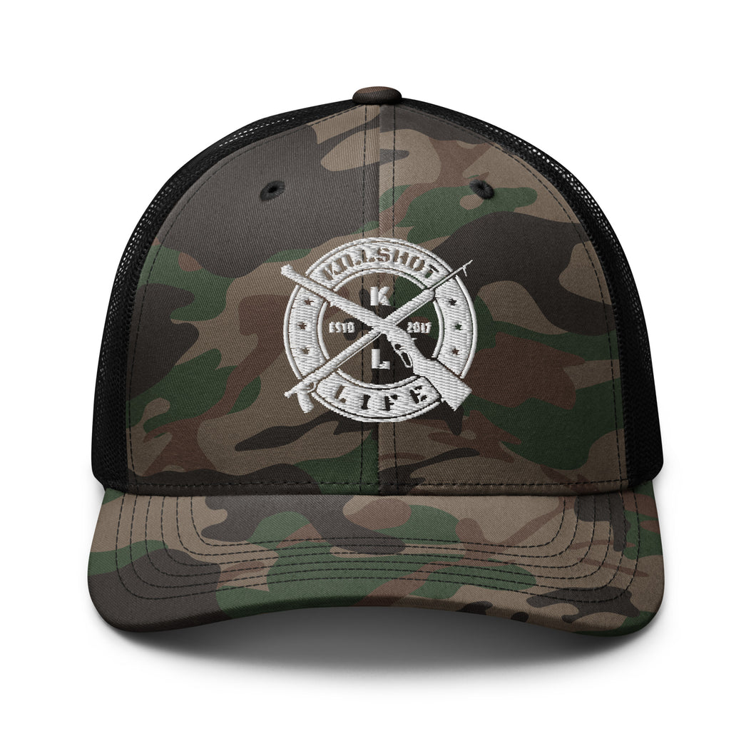 KILLSHOT Life Camouflage Trucker Hat