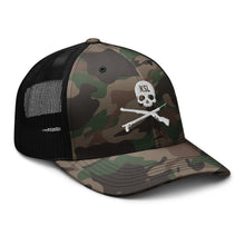 Load image into Gallery viewer, KILLSHOT Skull Camouflage Trucker Hat
