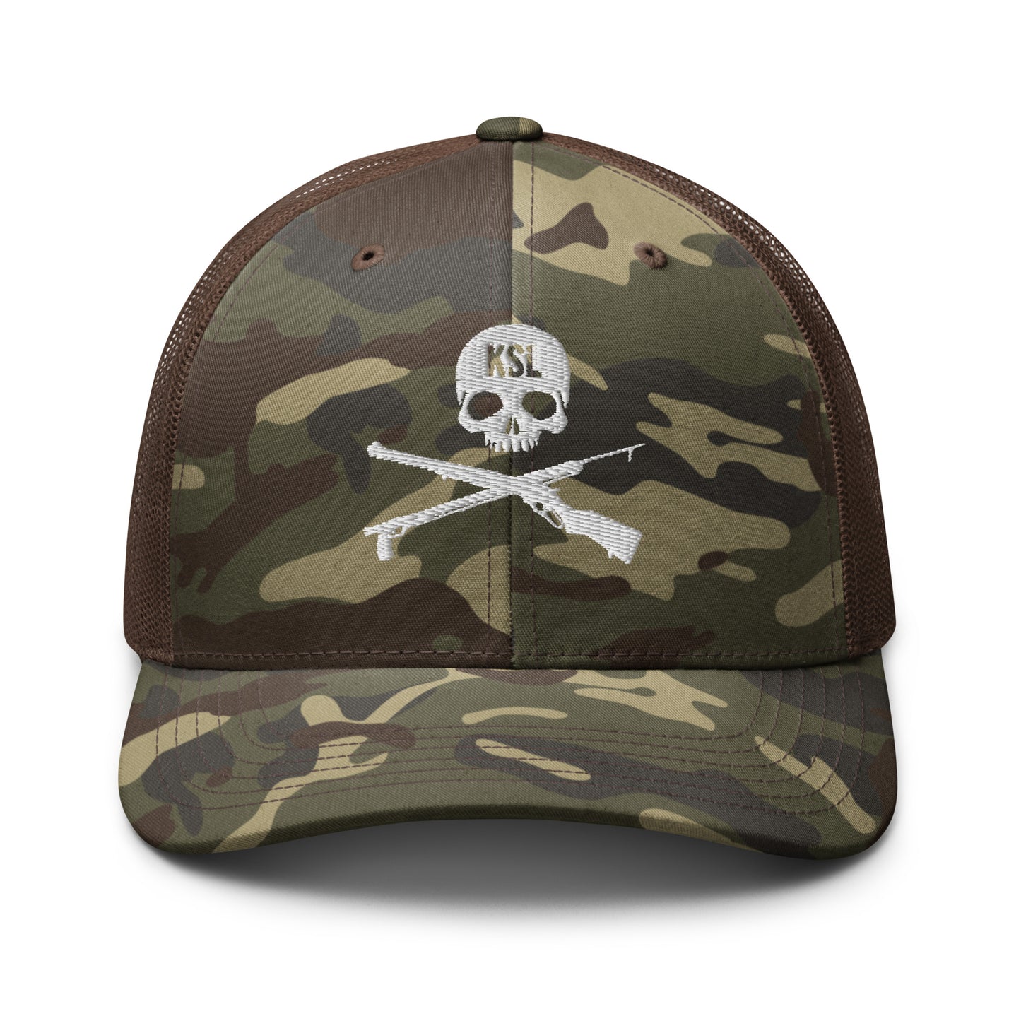 KILLSHOT Skull Camouflage Trucker Hat