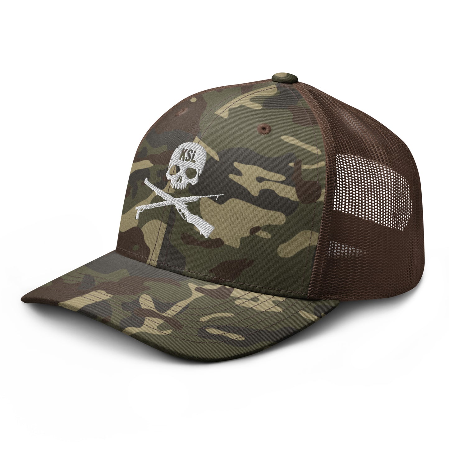 KILLSHOT Skull Camouflage Trucker Hat