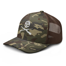 Load image into Gallery viewer, KILLSHOT Skull Camouflage Trucker Hat
