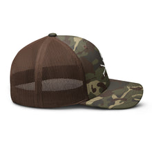 Load image into Gallery viewer, KILLSHOT Skull Camouflage Trucker Hat
