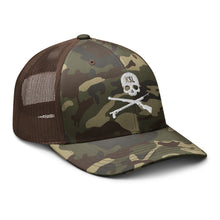 Load image into Gallery viewer, KILLSHOT Skull Camouflage Trucker Hat
