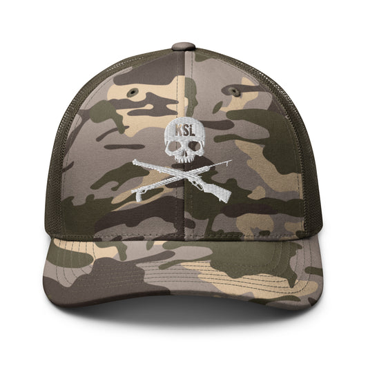 KILLSHOT Skull Camouflage Trucker Hat