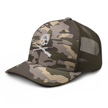 Load image into Gallery viewer, KILLSHOT Skull Camouflage Trucker Hat
