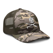Load image into Gallery viewer, KILLSHOT Skull Camouflage Trucker Hat
