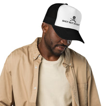 Load image into Gallery viewer, Shot Not Bought Foam Trucker Hat (Black Embroidery)
