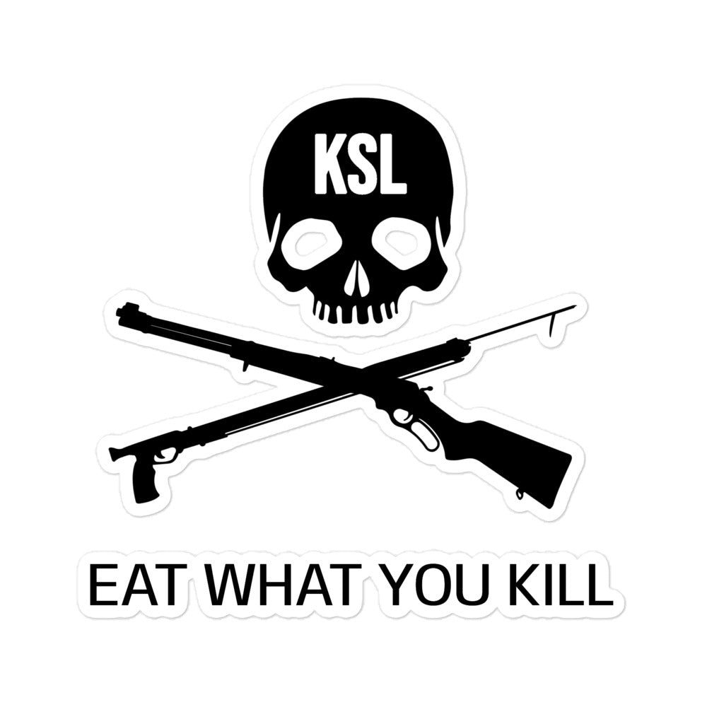 Eat What You Kill Sticker – KILLSHOT Life