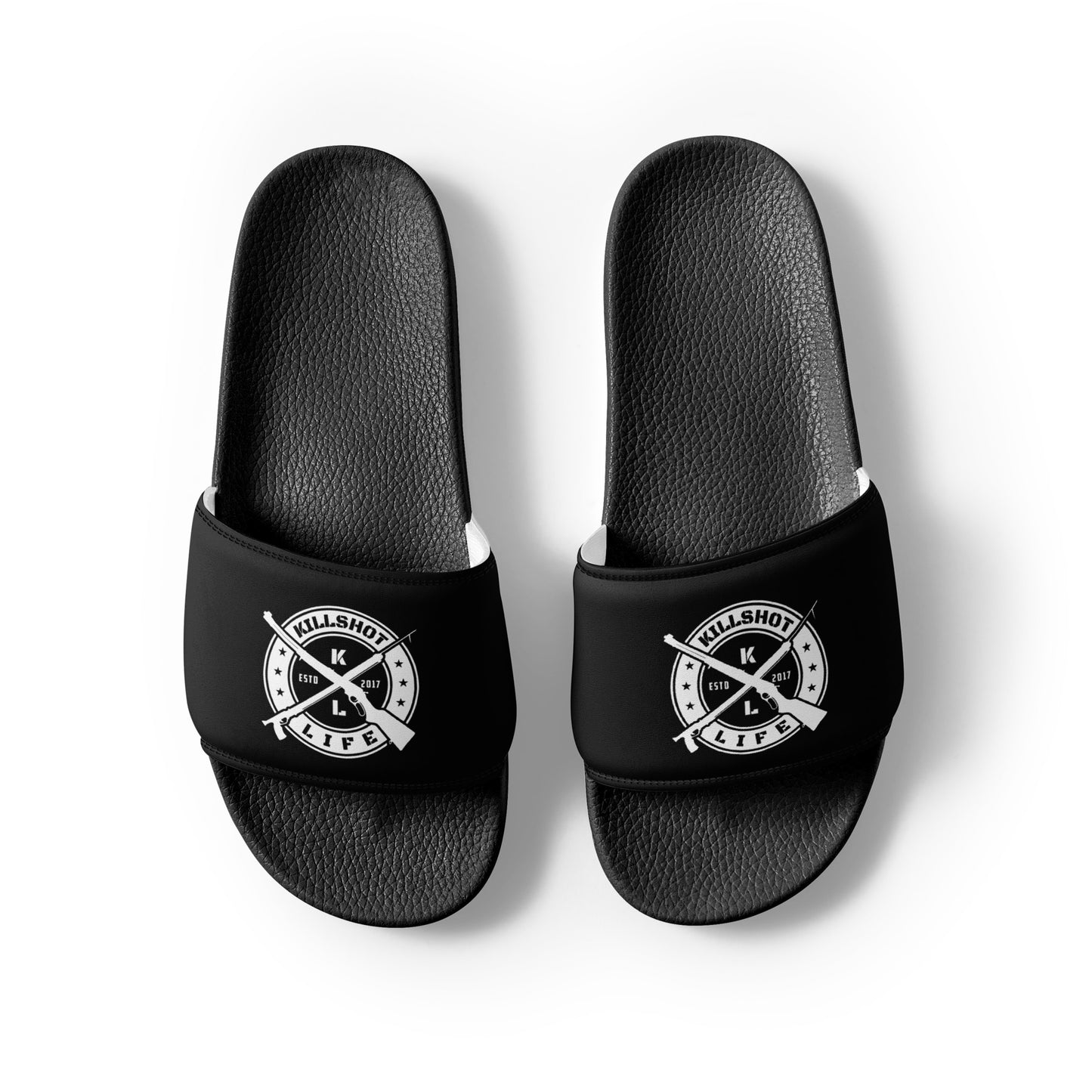 Men’s KILLSHOT Slides - White Logo