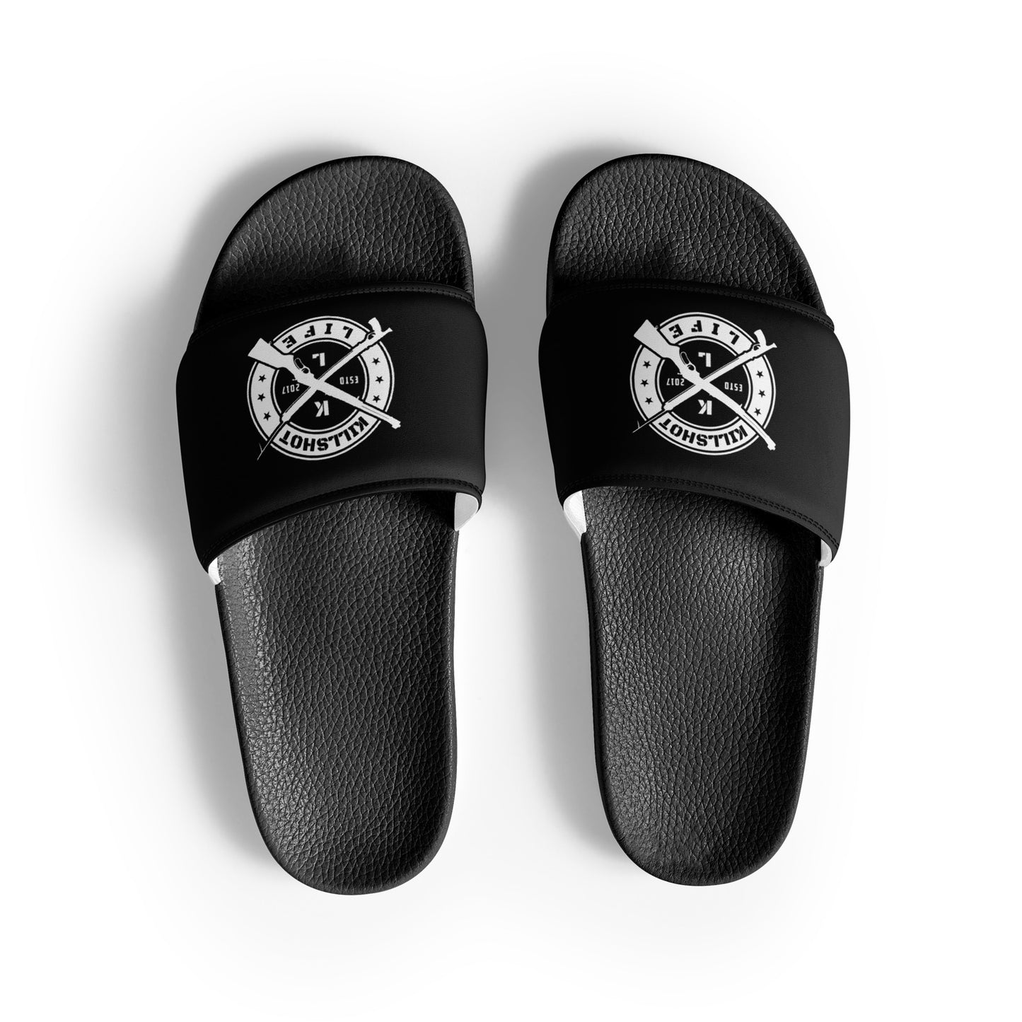 Men’s KILLSHOT Slides - White Logo