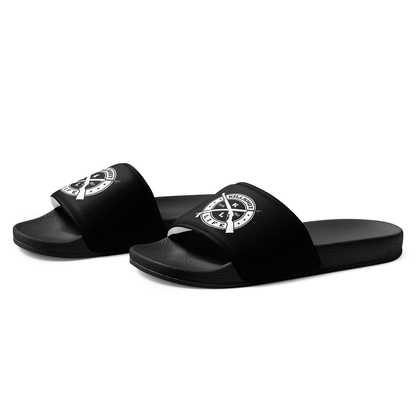 Men’s KILLSHOT Slides - White Logo