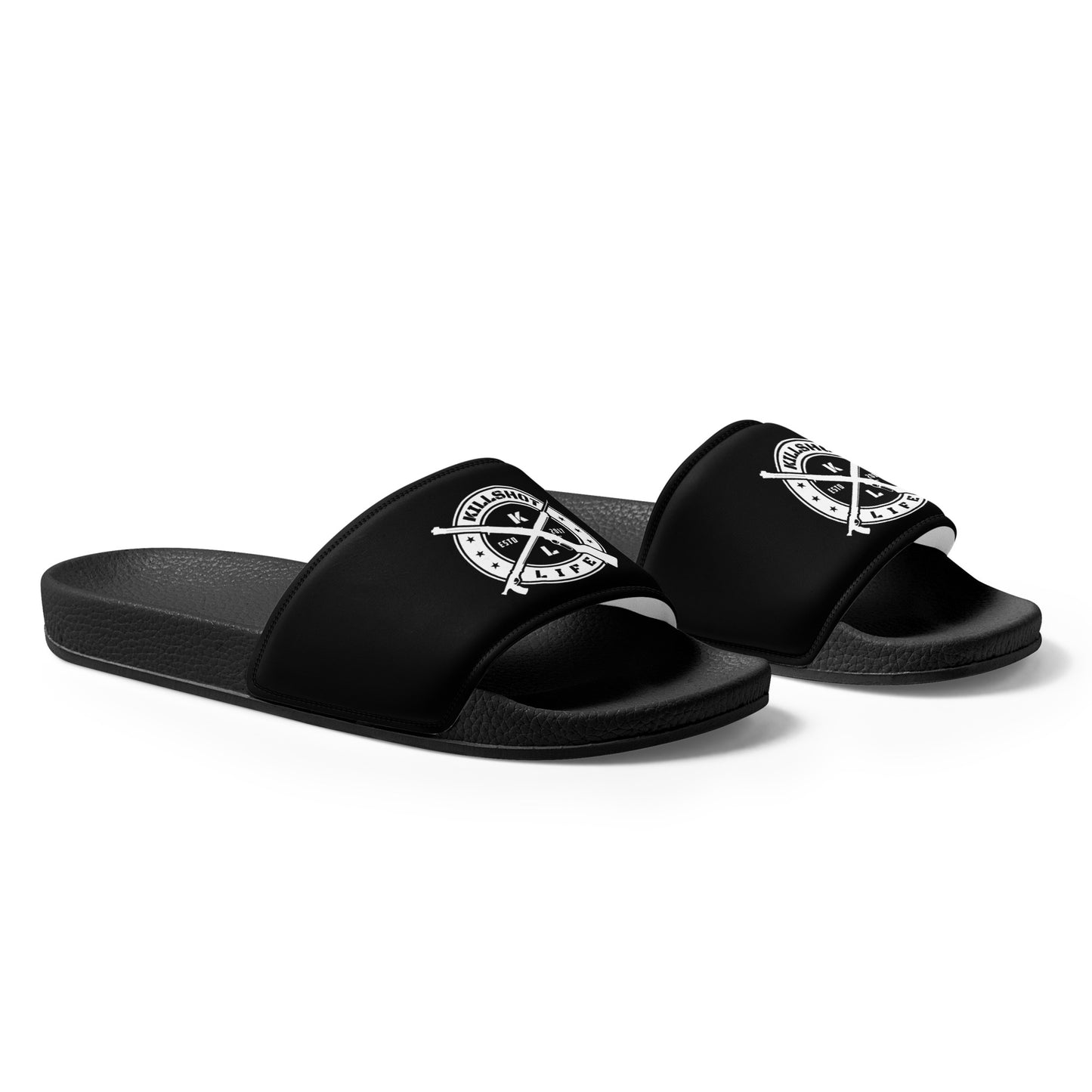 Men’s KILLSHOT Slides - White Logo