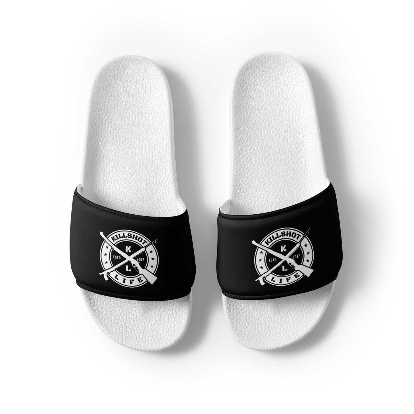 Men’s KILLSHOT Slides - White Logo