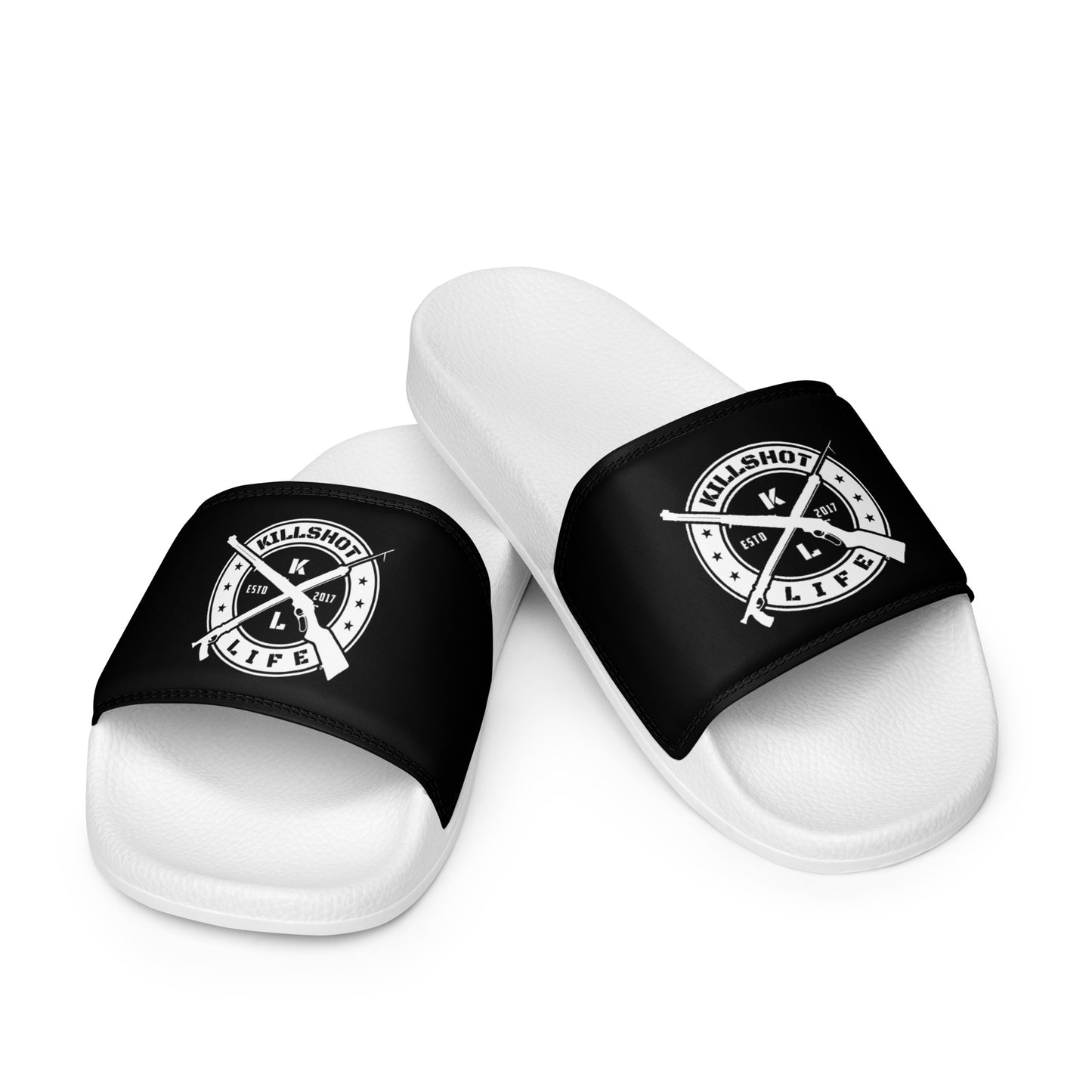 Men’s KILLSHOT Slides - White Logo