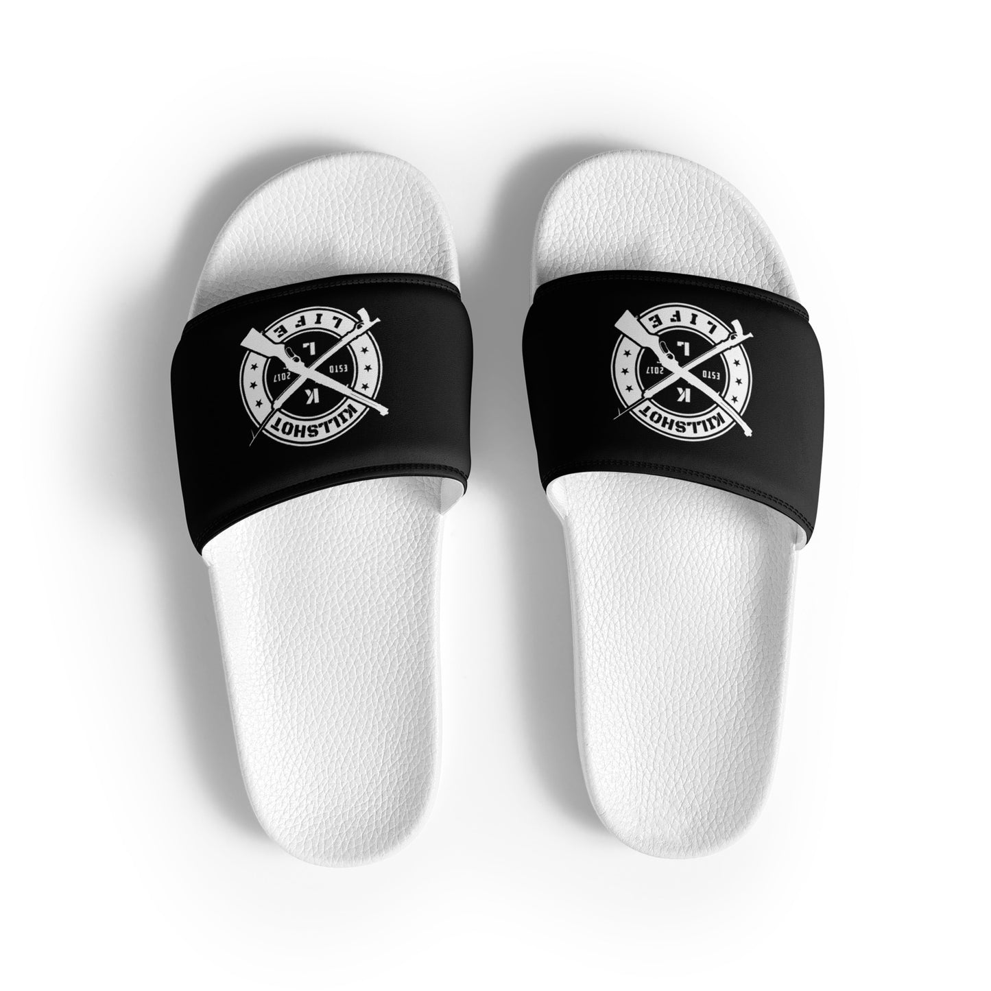 Men’s KILLSHOT Slides - White Logo