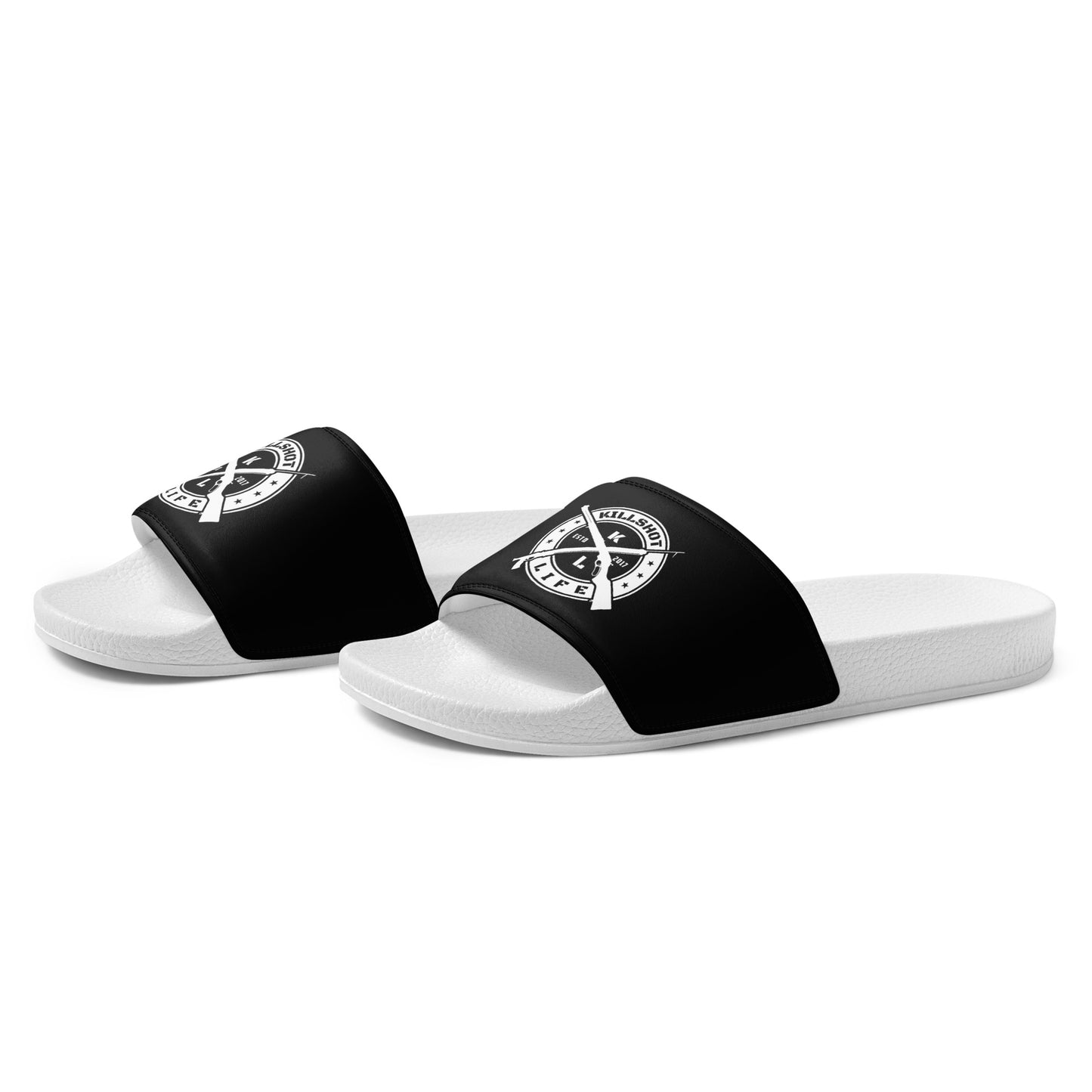 Men’s KILLSHOT Slides - White Logo