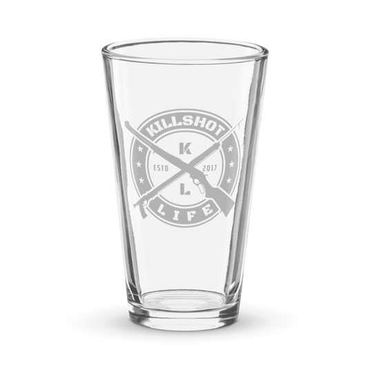 KILLSHOT Shaker Pint Glass