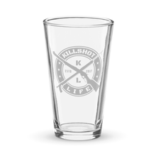Load image into Gallery viewer, KILLSHOT Shaker Pint Glass
