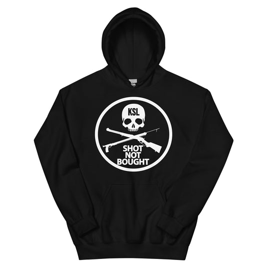 Unisex Shot Not Bought (Badge) Hoodie