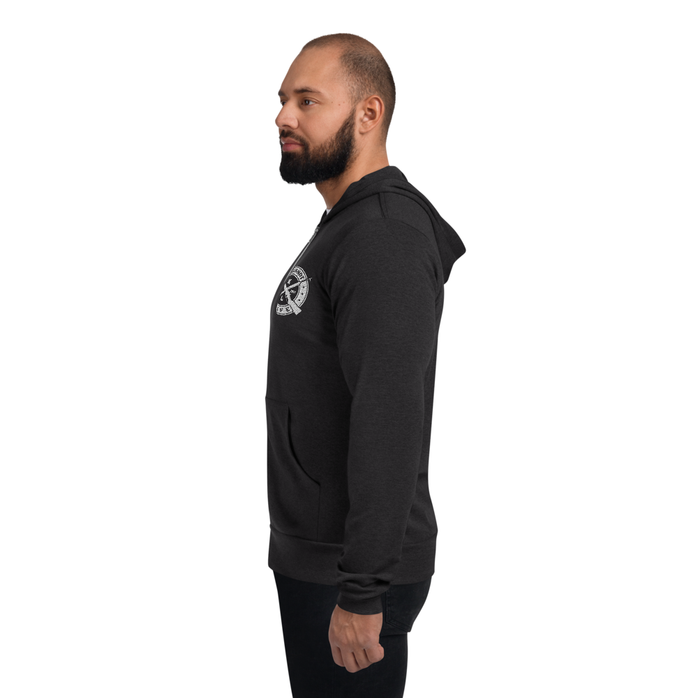 Embroidered KILLSHOT Lightweight Zip Hoodie