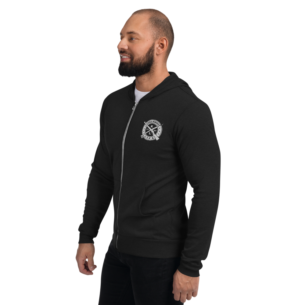 Embroidered KILLSHOT Lightweight Zip Hoodie