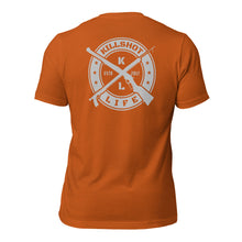 Load image into Gallery viewer, Shot Not Bought Unisex T-Shirt - Antler and Kelp Crest (Silver Print)
