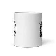 Load image into Gallery viewer, White Glossy KILLSHOT Mug (Shot not Bought Badge)
