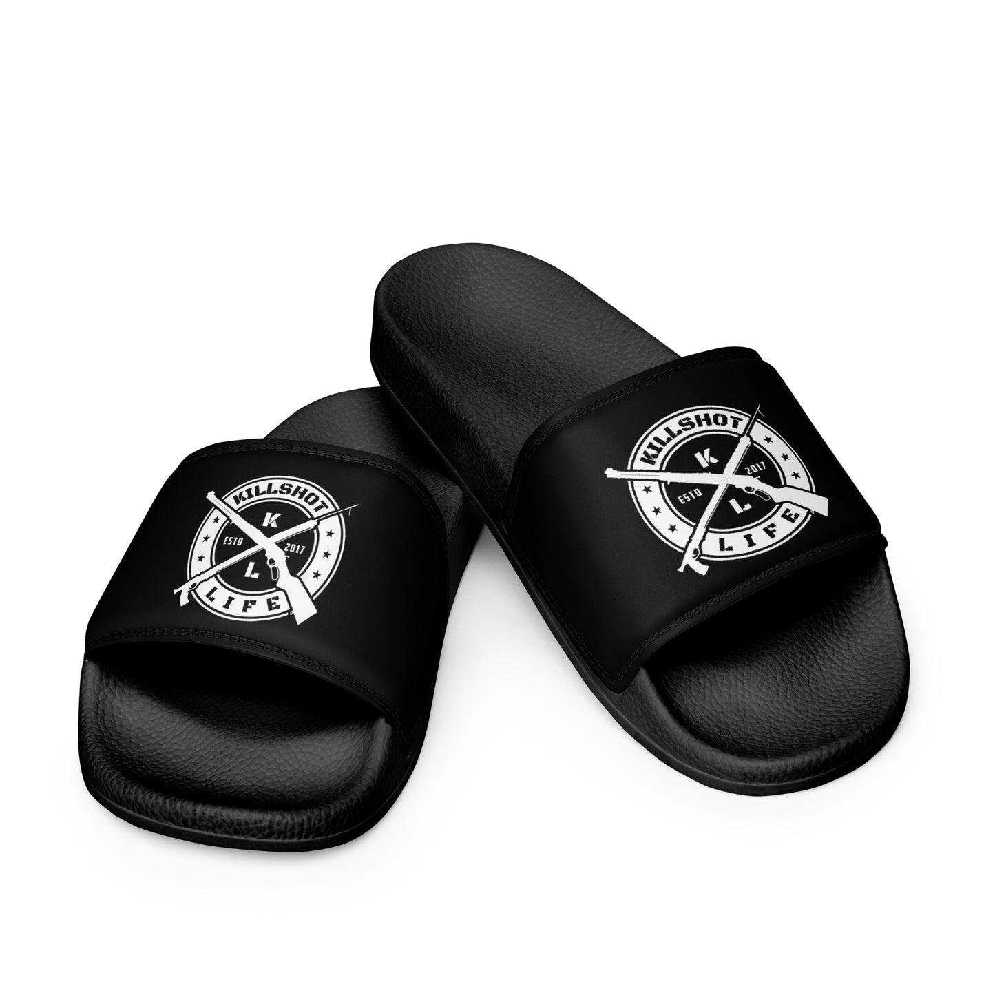 Women's KILLSHOT Slides - White Logo