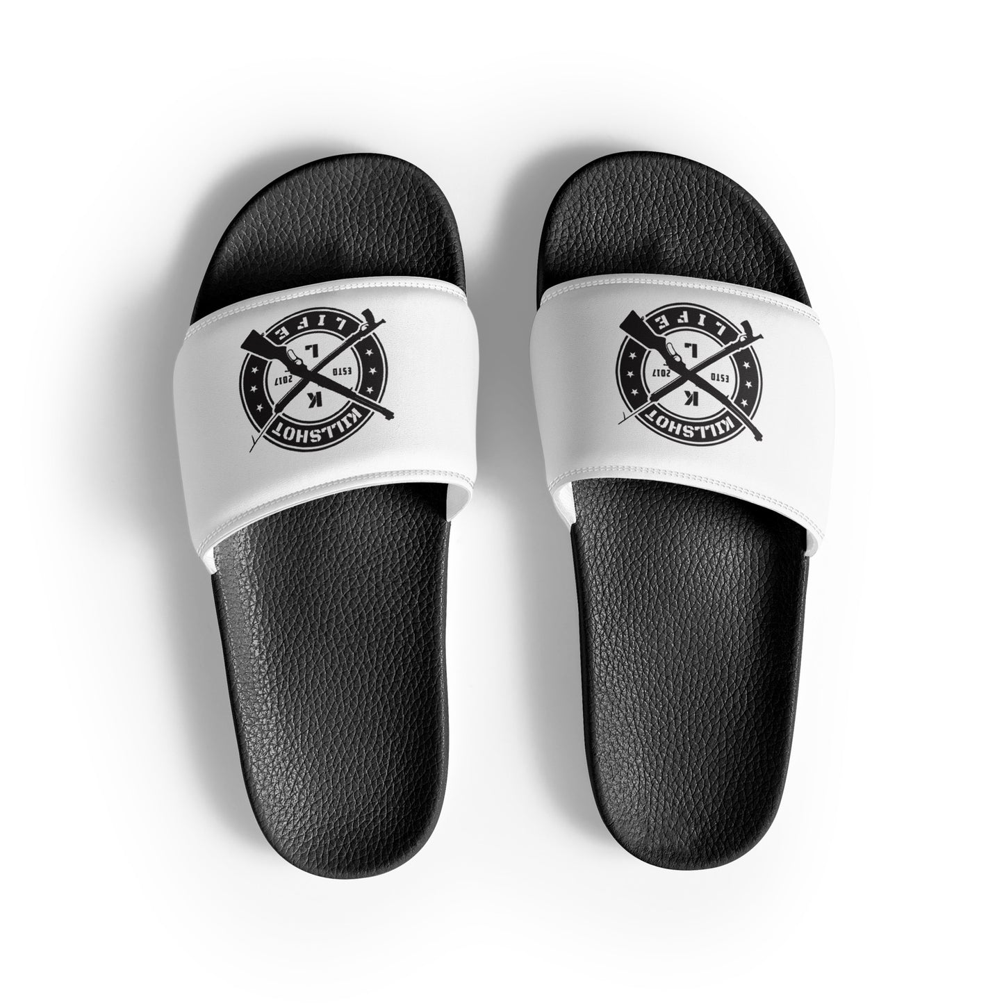 Women's KILLSHOT Slides - Black Logo
