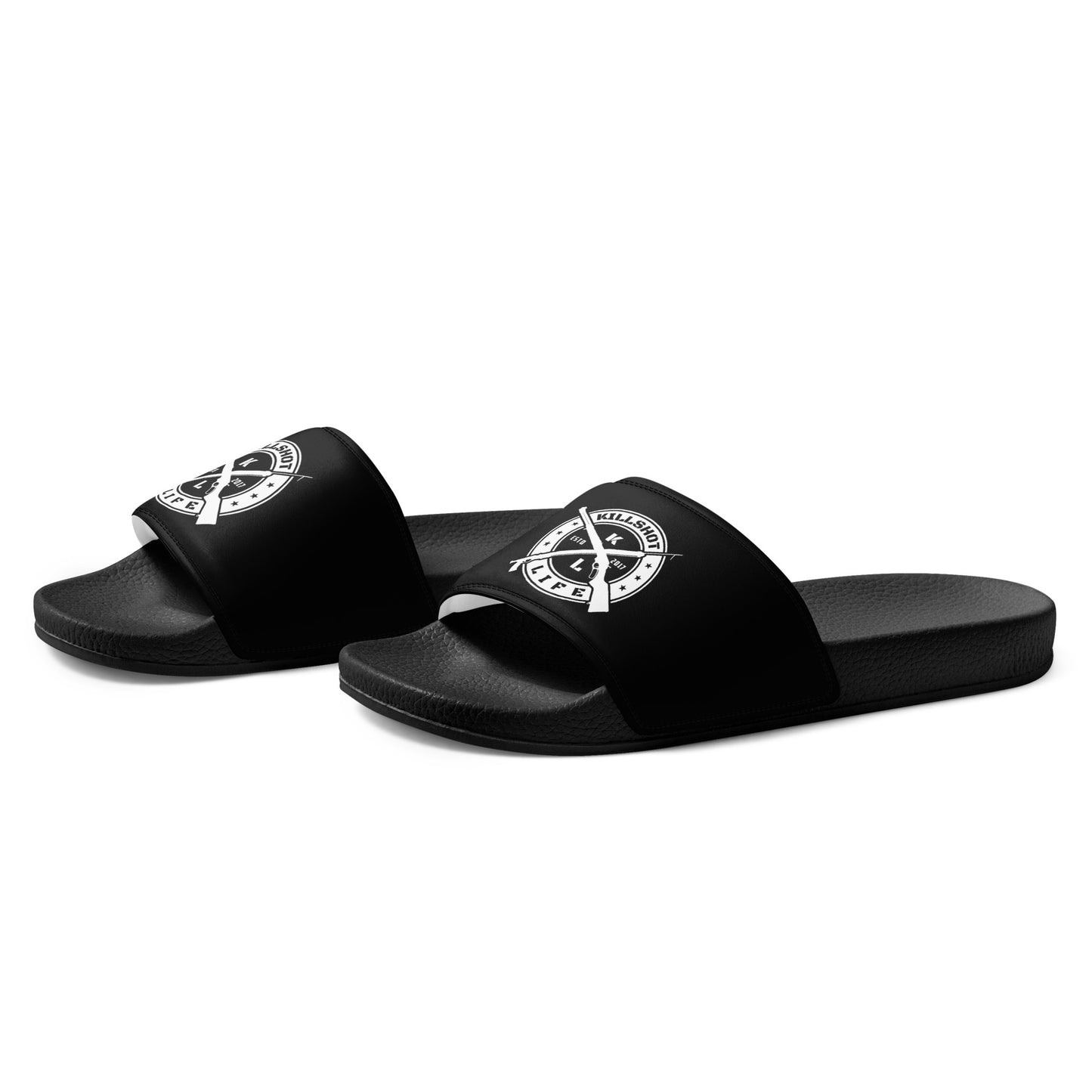 Women's KILLSHOT Slides - White Logo